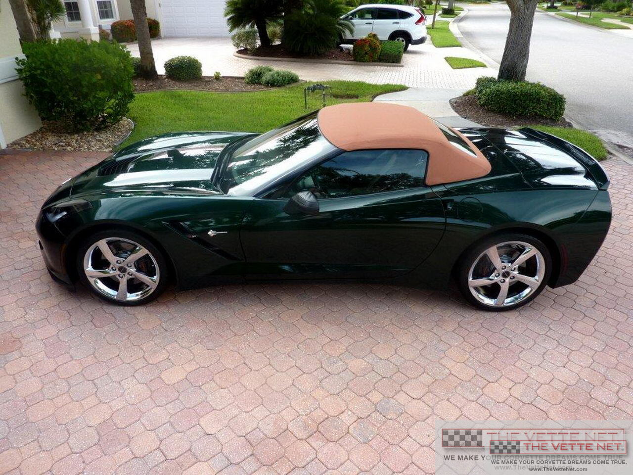 2014 Corvette Convertible Lime Rock Green