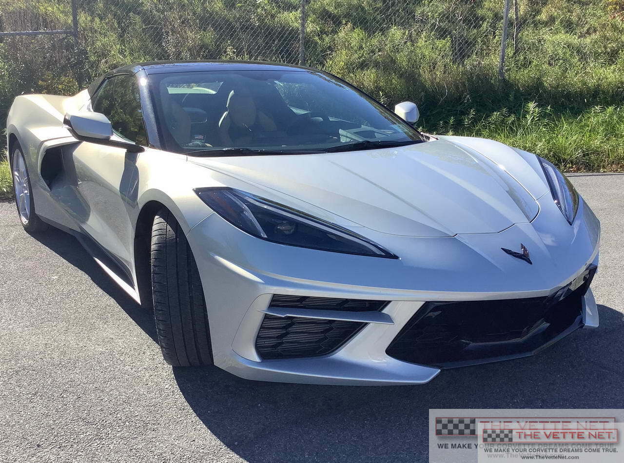 2021 Corvette Convertible Silver Flare Metallic
