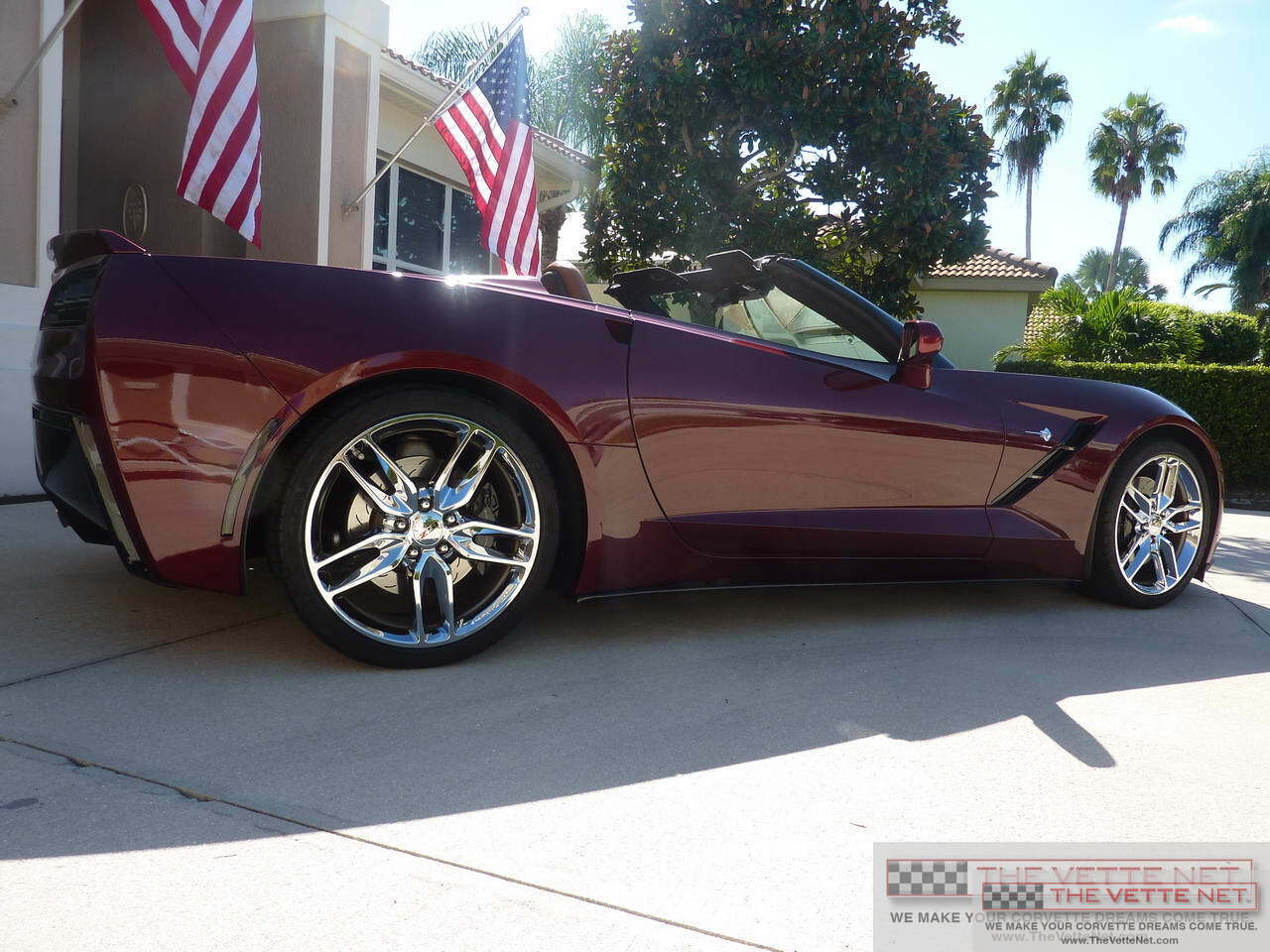 2016 Corvette Convertible Long Beach Red