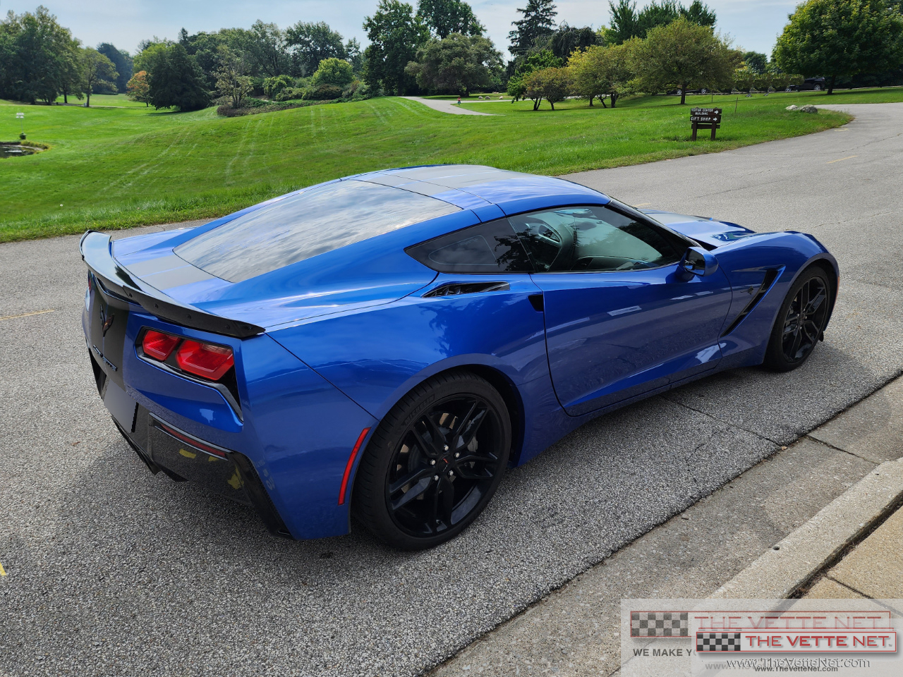 2019 Corvette Coupe Elkhart Lake Blue Metallic
